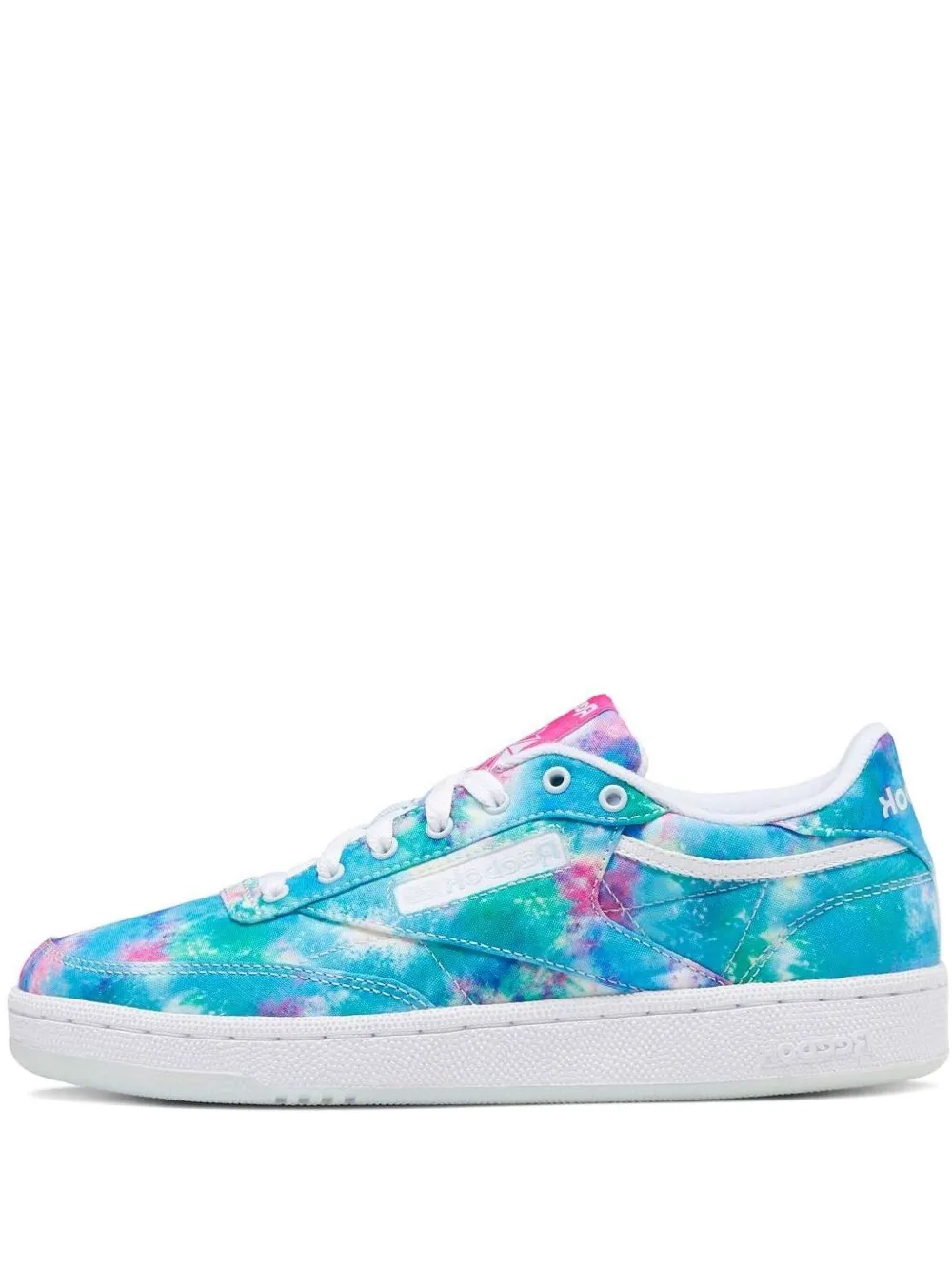 Reebok Club C 85 tie-dye sneakers Blue