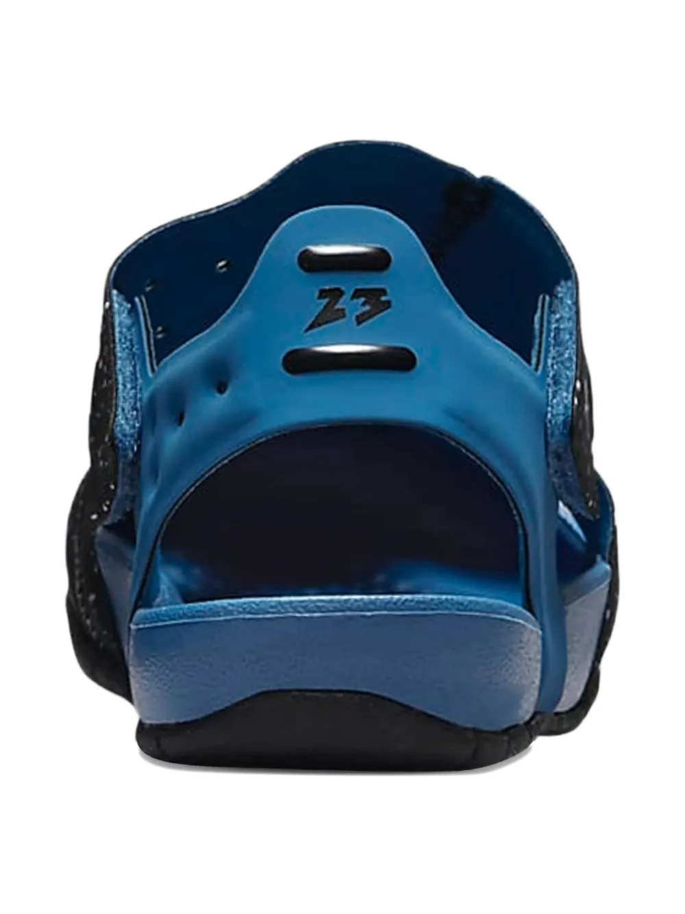 Jordan Kids speckled strap sandals Blue