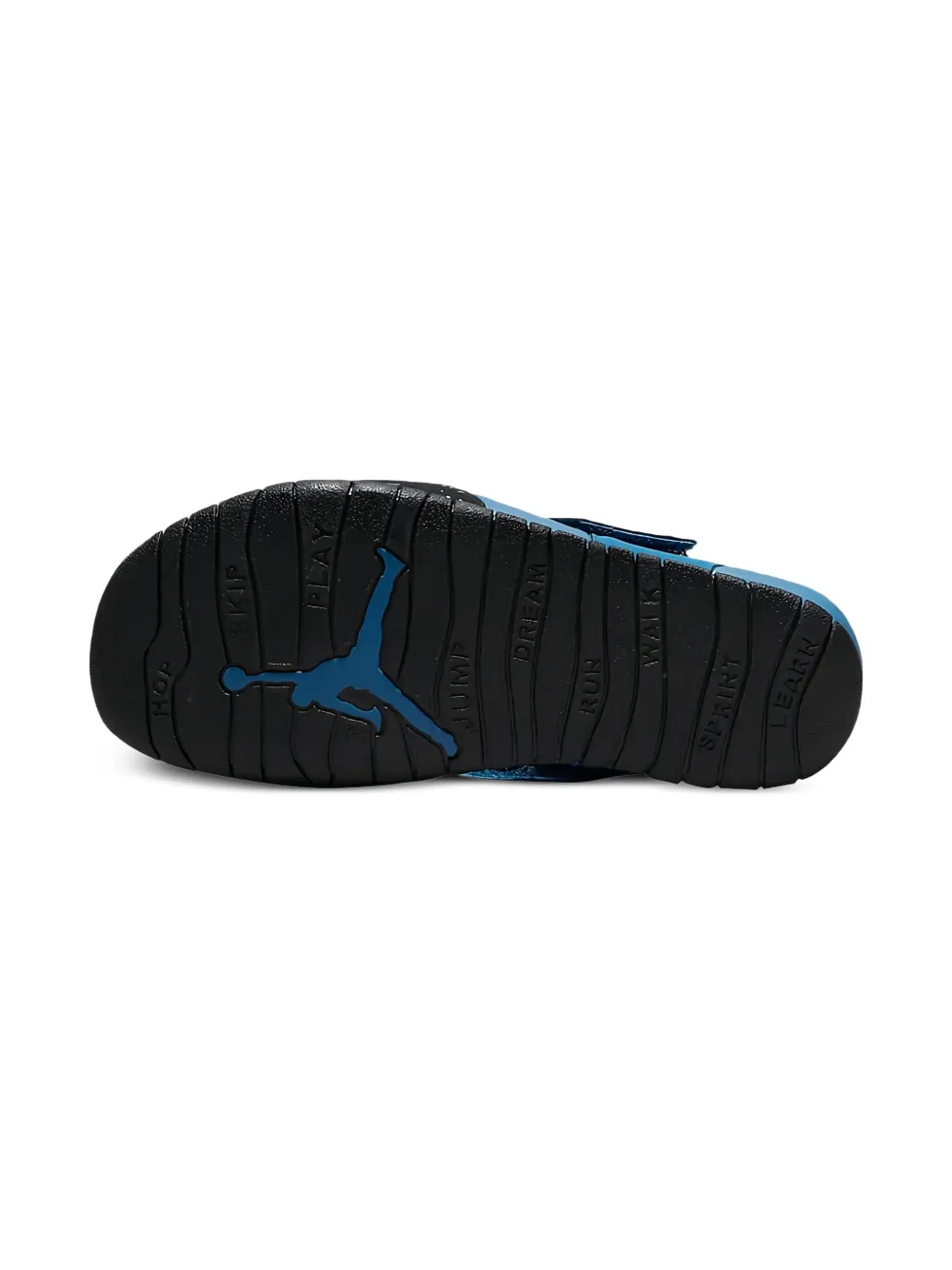 Jordan Kids Sandalen met gespikkeld bandje Blauw