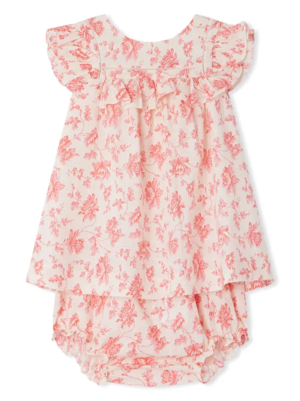 Bonpoint Ciara フローラル ノースリーブ ワンピース - Farfetch