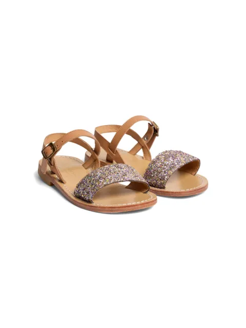 Bonpoint Apis glitterly sandals