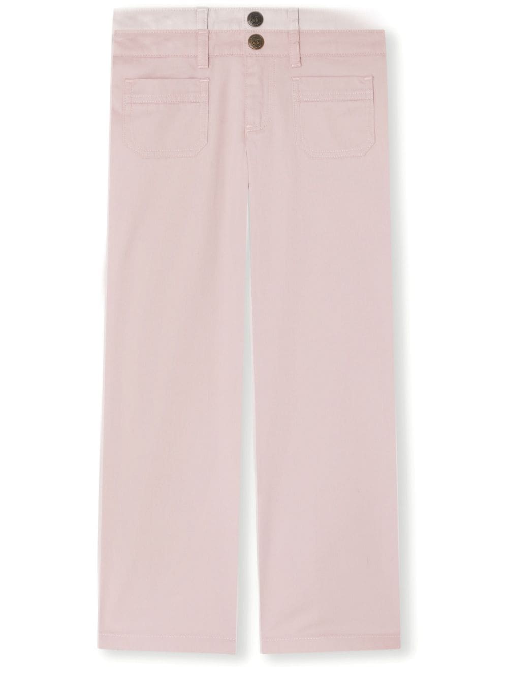 Bonpoint Kids' Junon Cotton Trousers In Pink