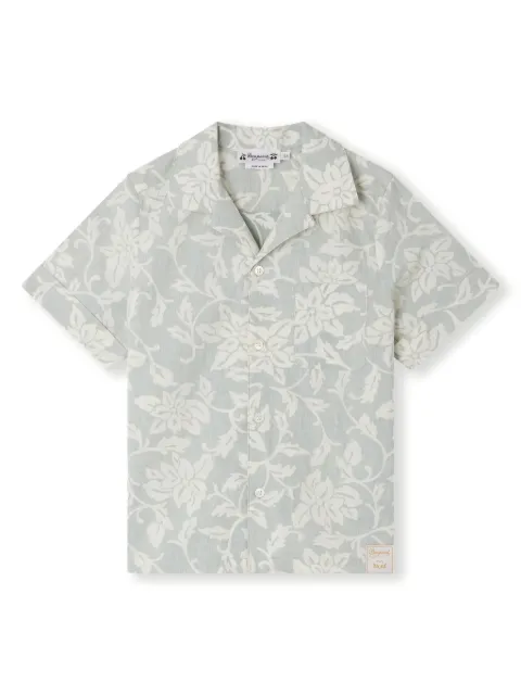 Bonpoint Steve floral-print cotton shirt