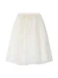 Bonpoint Panice tulle midi skirt - White