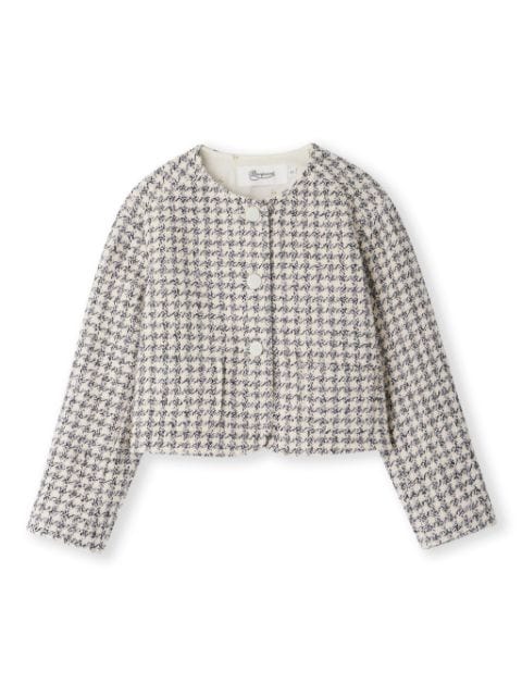 Bonpoint Tabitha cotton-blend tweed jacket