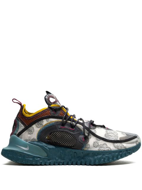 Nike ISPA Flow 2020 "Black Sport Turquoise University Gold" sneakers MEN