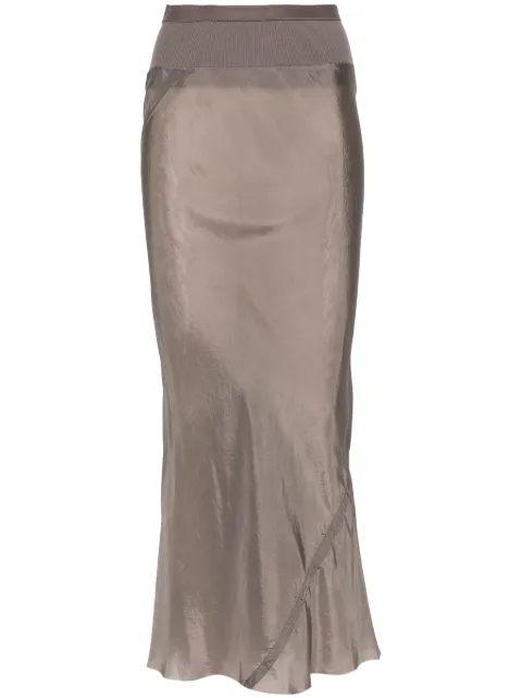 Rick Owens Calf Bias midi skirt