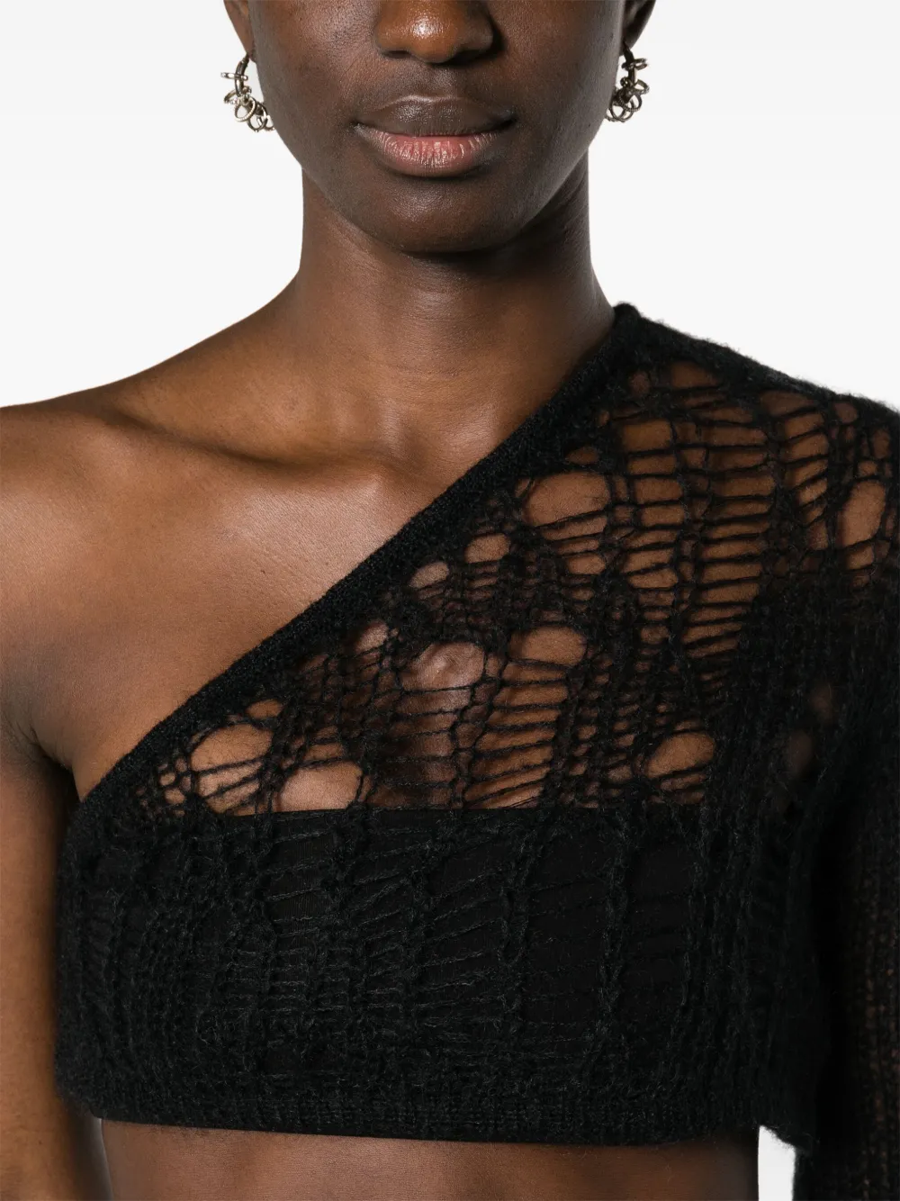 Rick Owens Cropped top Zwart