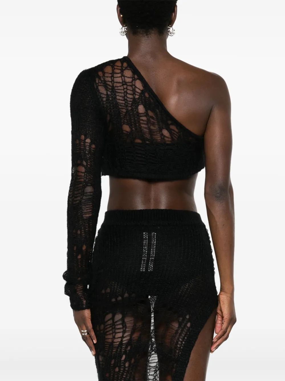 Rick Owens Cropped top Zwart