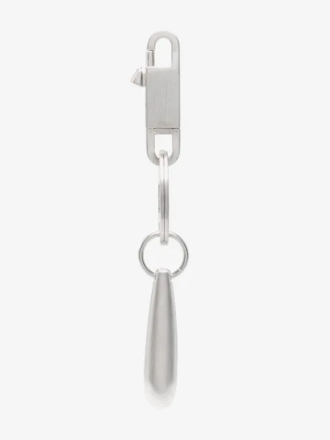 Rick Owens Teardrop logo-engraved keyring