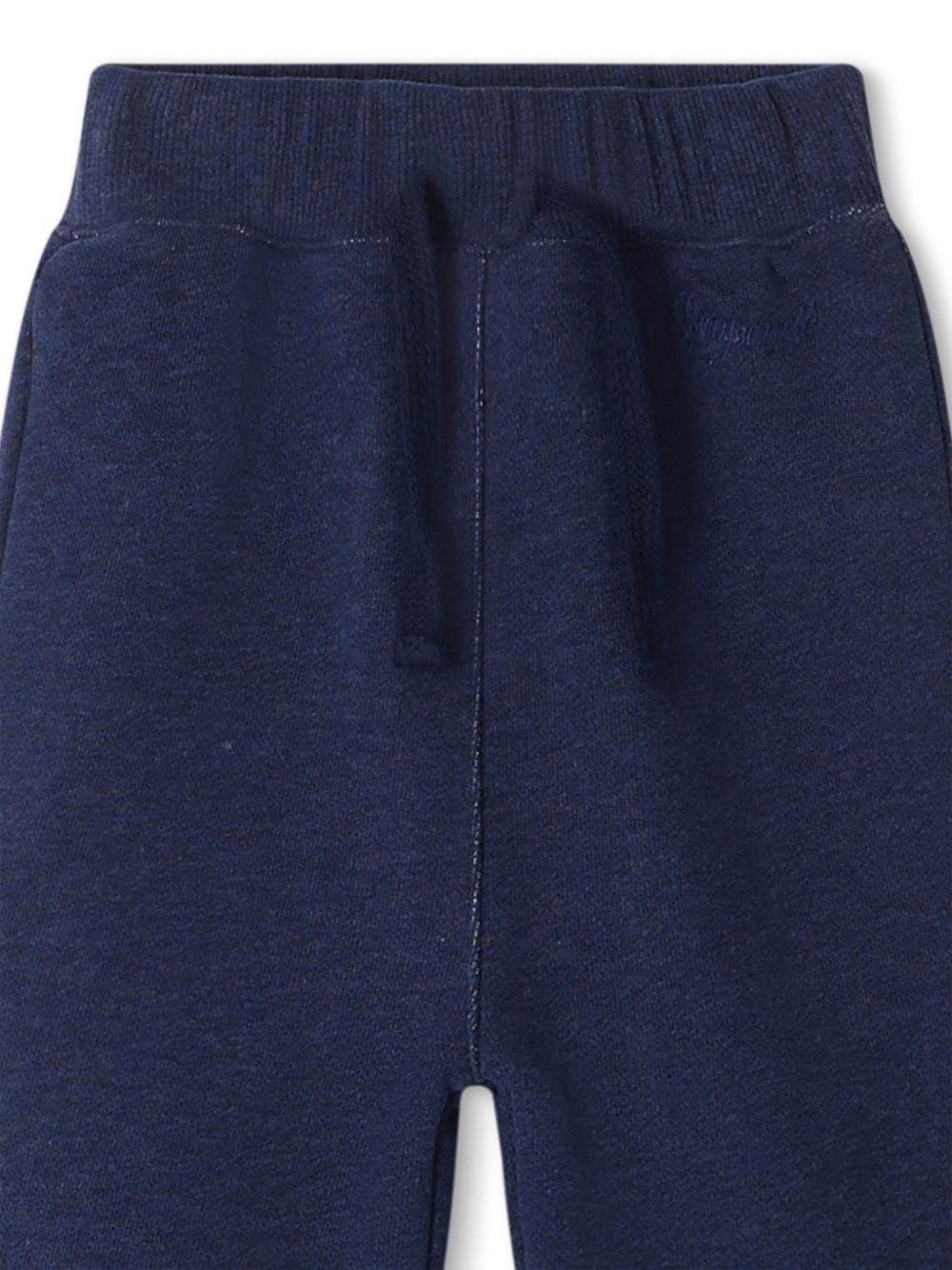 Shop Bonpoint Bambo Cotton Track Pants In Blue