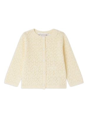 Oshkosh Baby Girls' Pointelle Button-Front Knit Cardigan 1Q434310