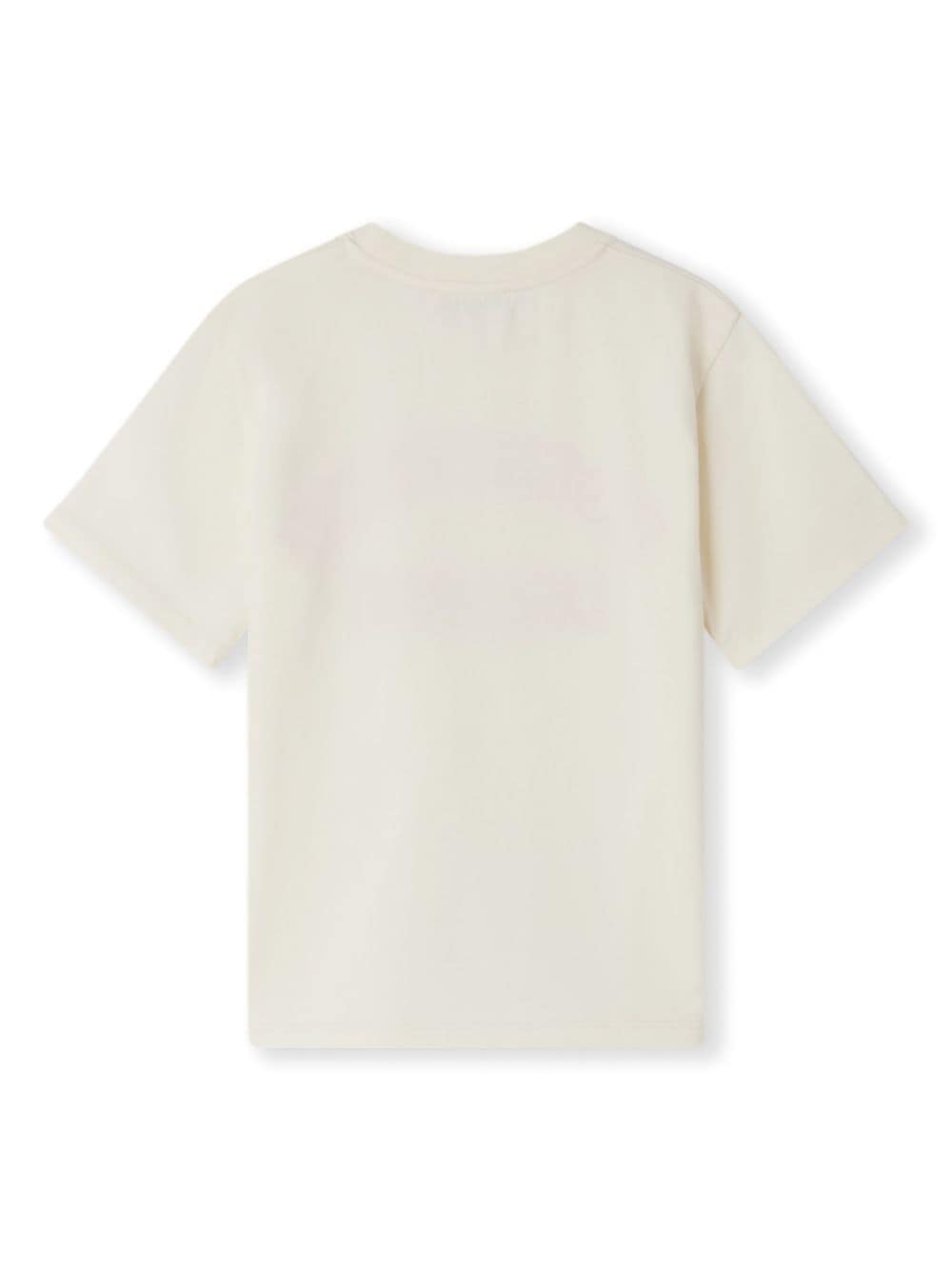 Shop Bonpoint Thida Cotton T-shirt In White