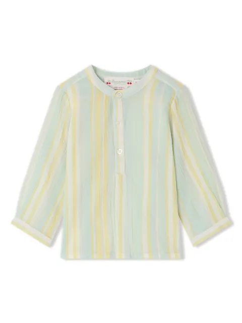 Bonpoint Polisson striped cotton shirt