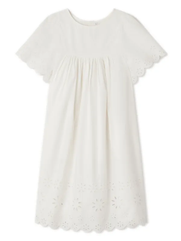 babydoll vintage dress 1960s Claire Sandra by Lucie Ann Floral Babydoll Nightgown with Ruffle main image 1