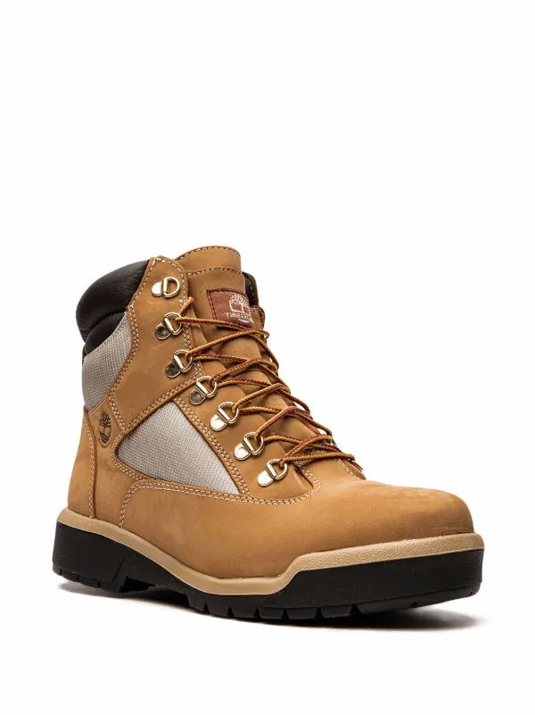 Timberland 6インチ ウォータープルーフ フィールドブーツ | ブラウン