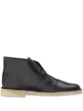 Clarks leather desert boots - Black