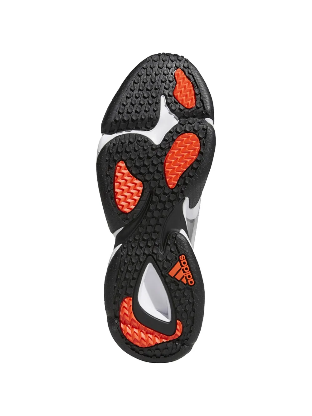 adidas Mahomes SM Impact FLX gestreepte sneakers Wit