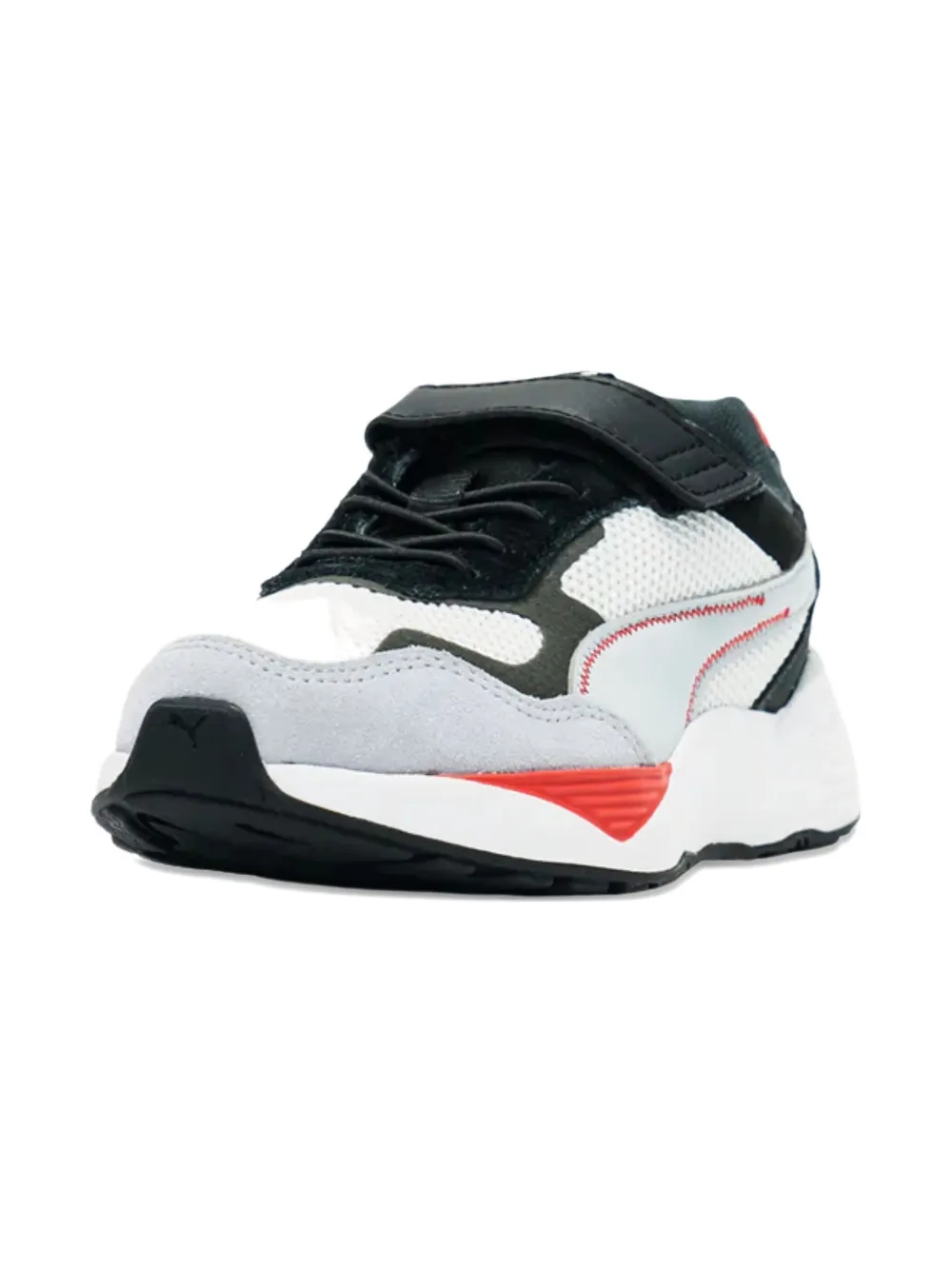 Puma Kids RS-Metric Alternative Closure "Puma White High Risk Red" sneakers Zwart