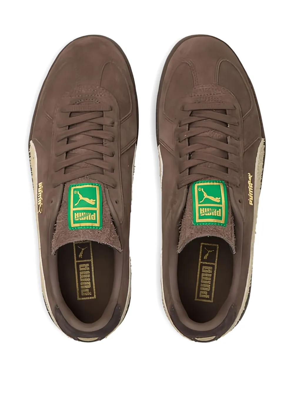 Puma Army Bonanza "chestnut/pale Khaki" Sneakers In Brown