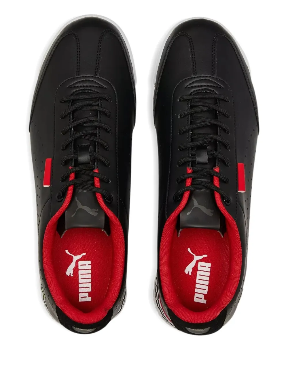PUMA x Ferrari Roma "Black" sneakers Zwart