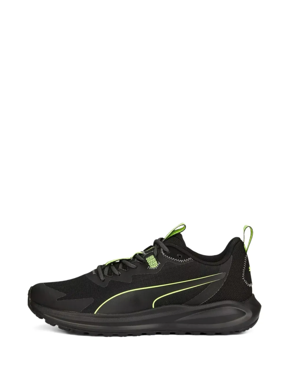 Puma Twitch Runner Trail Sneakers In Black