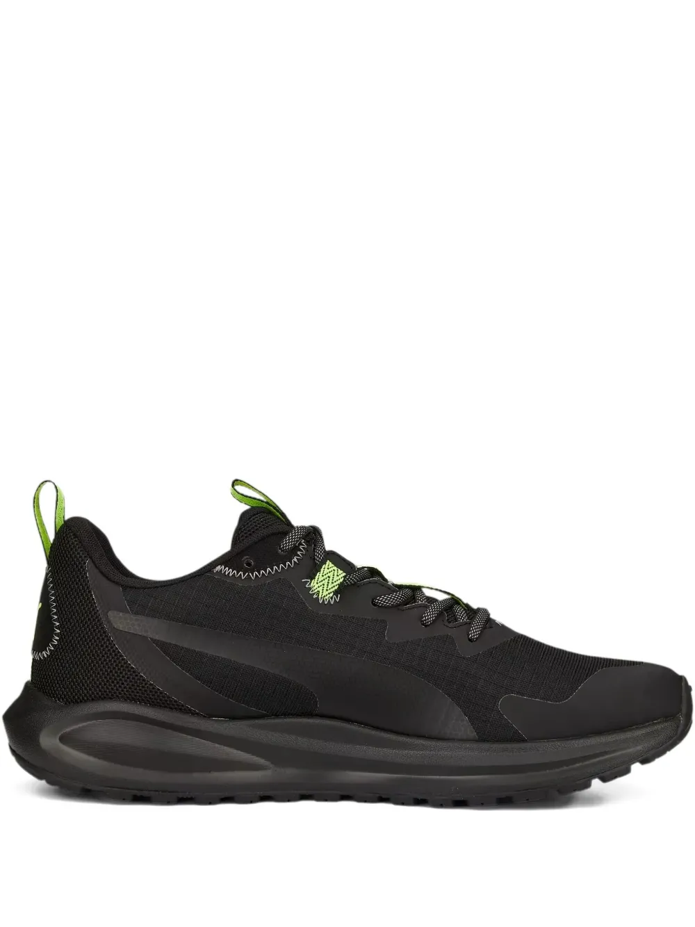 Puma Twitch Runner Trail Sneakers In Black