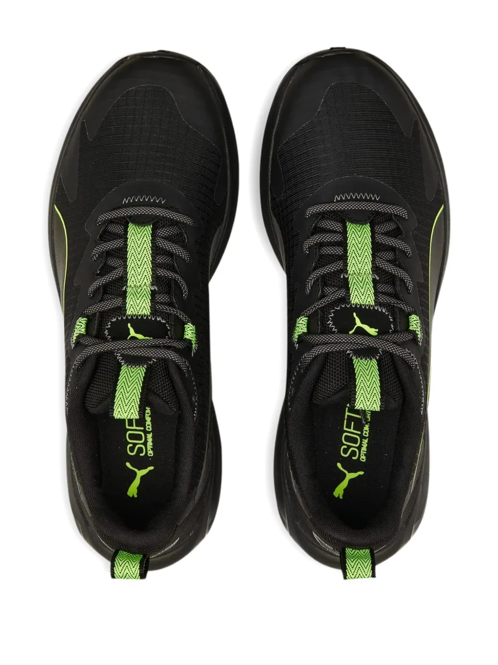 Puma Twitch Runner Trail Sneakers In Black