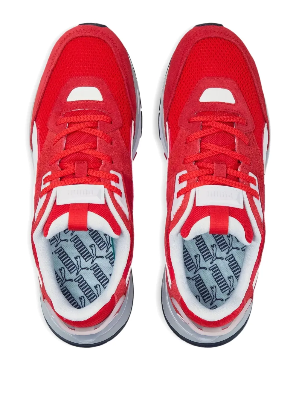 Puma Mirage Sport Heritage "high Risk Red/white" Sneakers In Red