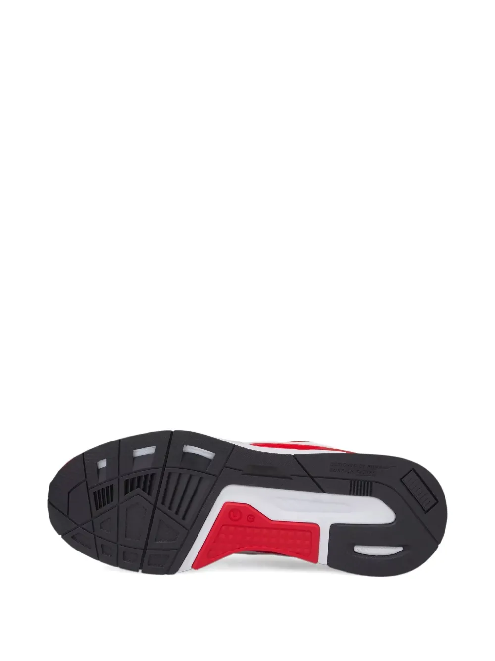 Puma Mirage Sport Heritage "high Risk Red/white" Sneakers In Red