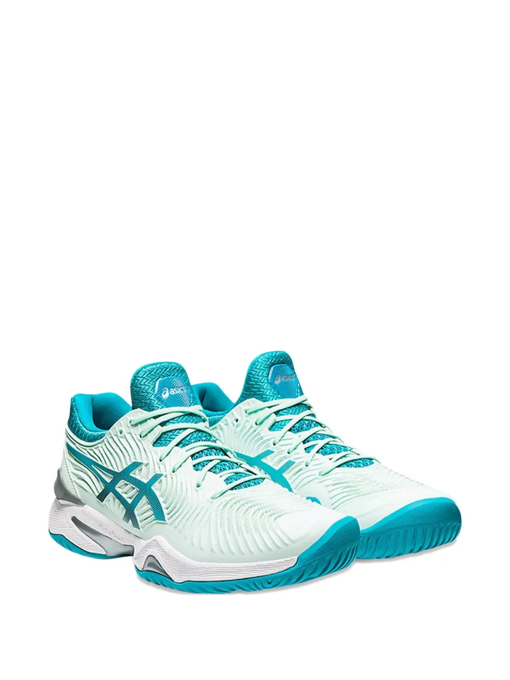 ASICS Court FF 2 Bio Mint/Lagoon sneakers - Blauw