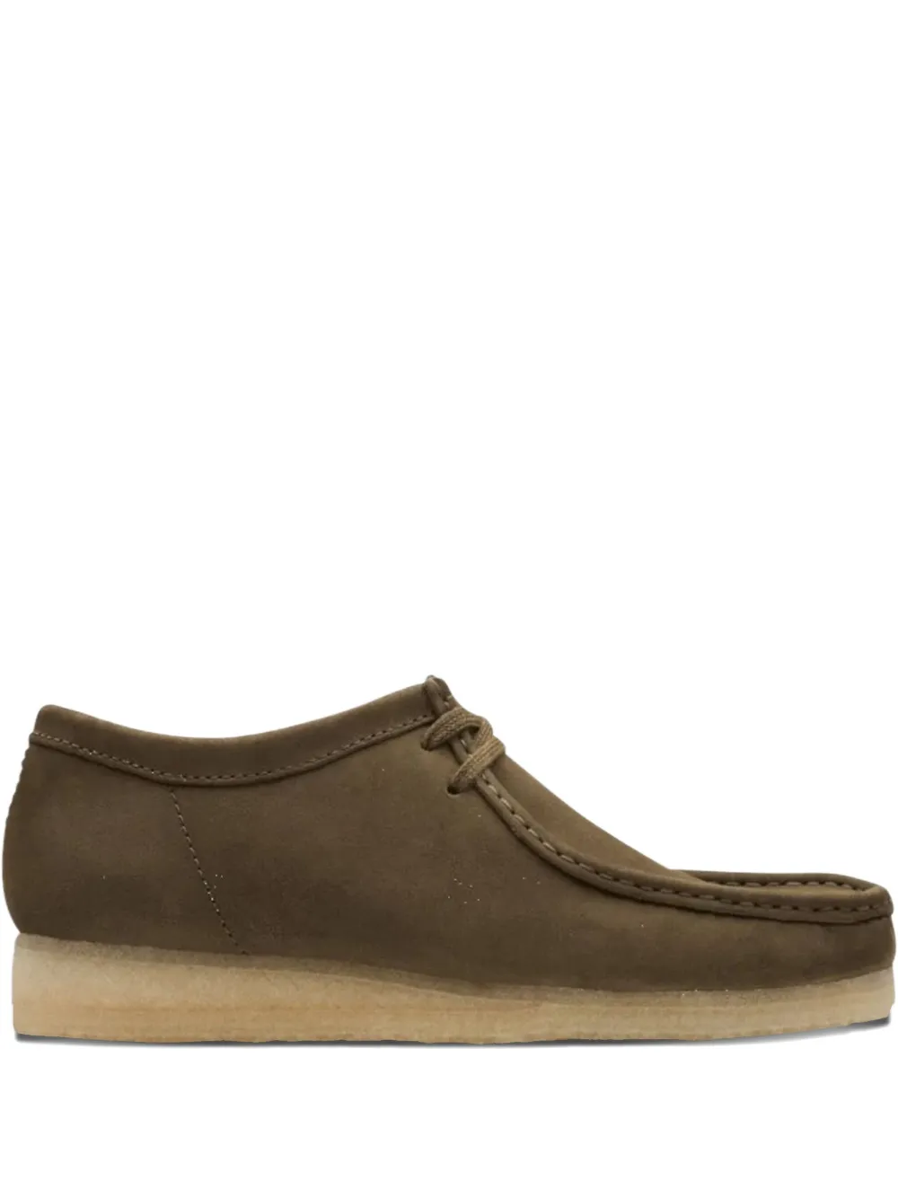 Clarks Wallabee desert boots Green
