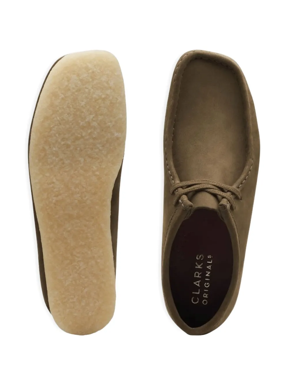 Clarks Wallabee desert boots Green