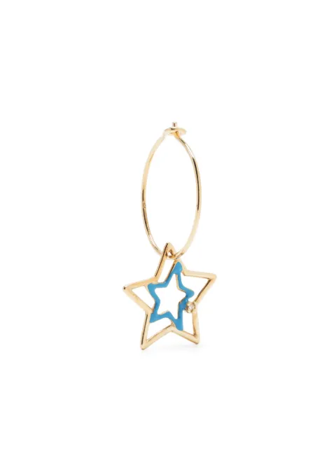 Aliita 9kt yellow gold Estrella Brillante diamond earring