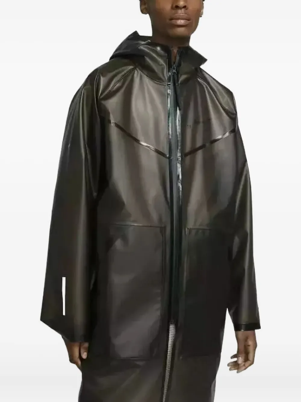Nike hooded windrunner coat Zwart