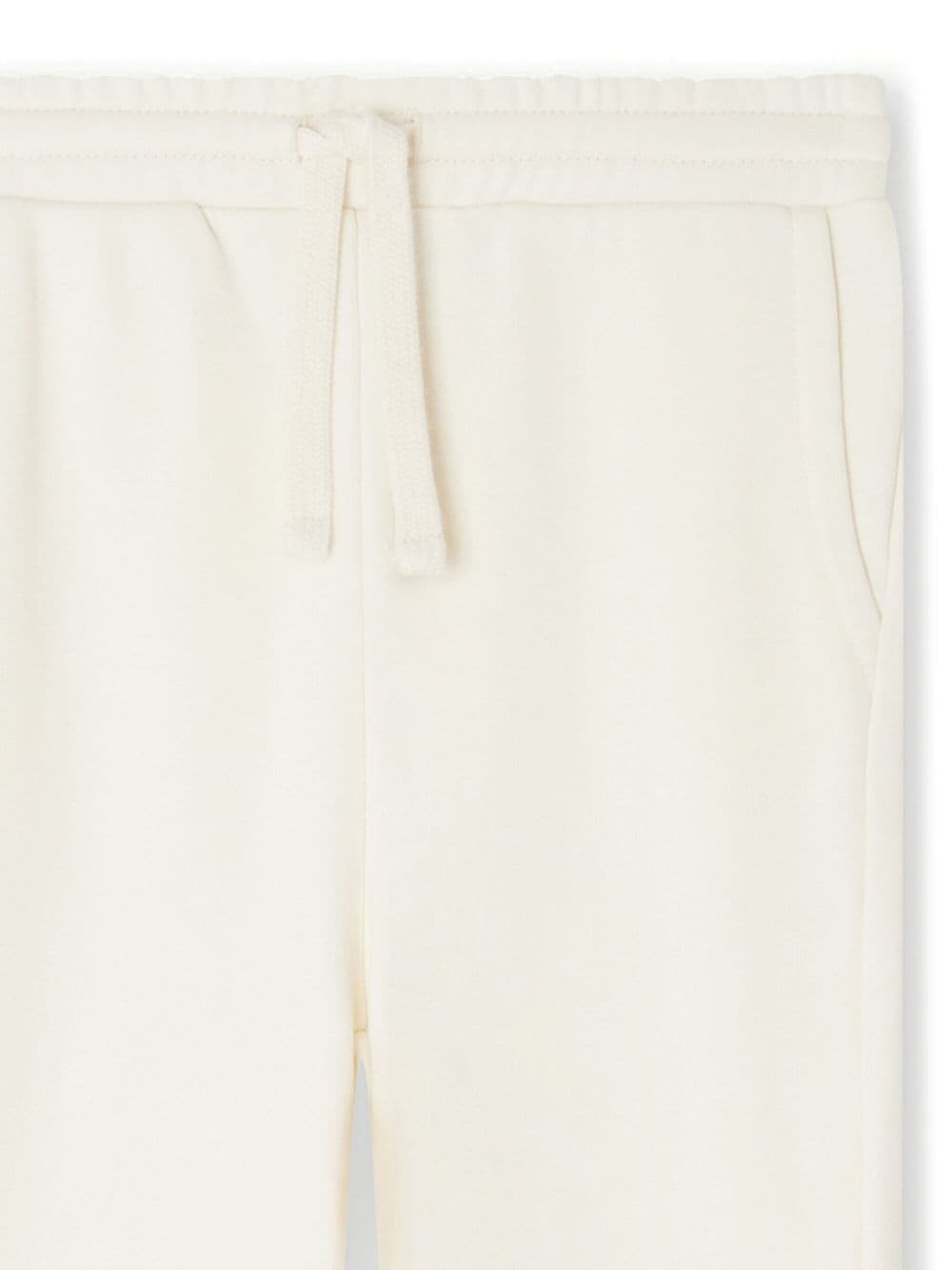Shop Bonpoint Dalila Cotton Track Pants In White