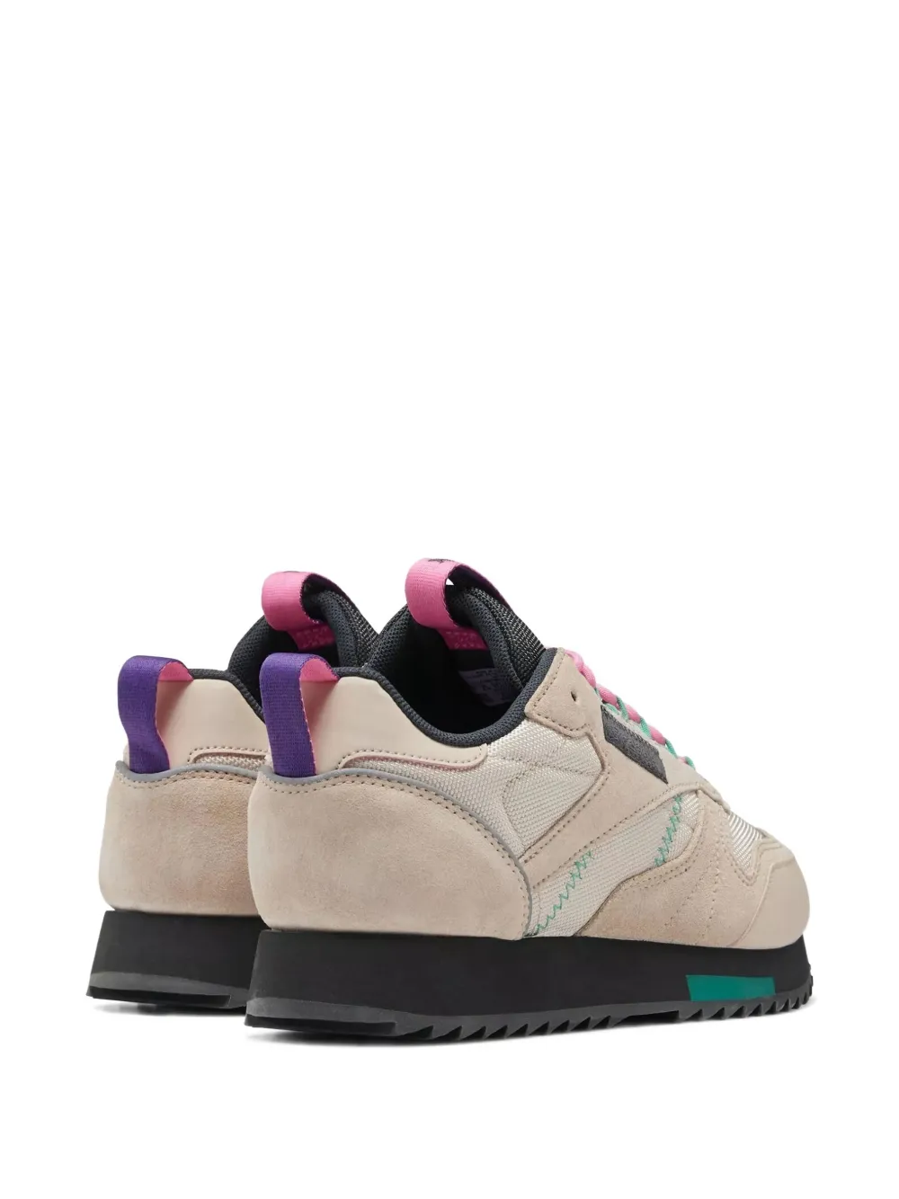 Reebok Classic Leather Ripple Trail Buff Sneakers In Multi