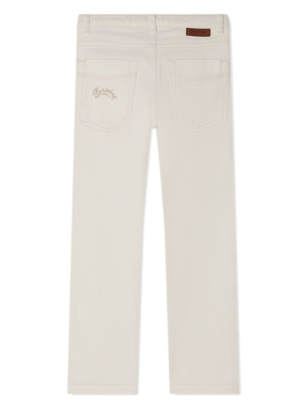 Bonpoint Straight jeans Beige