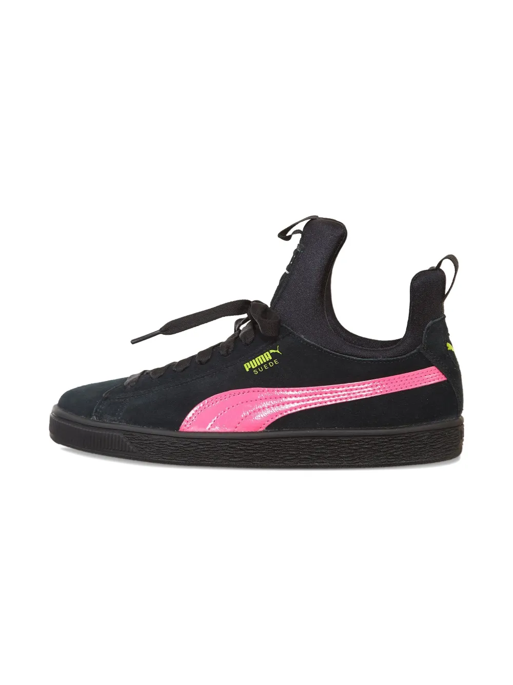 Puma Kids Fierce suede sneakers Black
