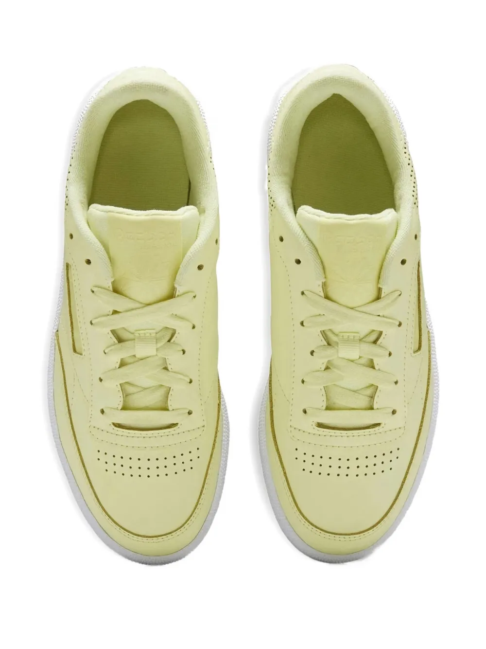 Reebok Club C 85 "lemon Glow/white" Sneakers In Gray