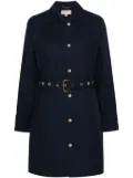 Michael Michael Kors mid-length trench coat - Blue