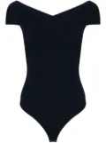 Michael Michael Kors off-shoulder ribbed bodysuit - Blue