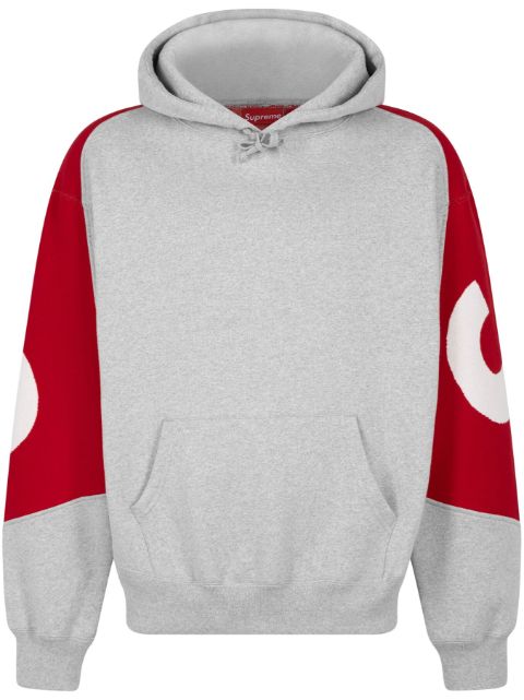 Supreme Big Logo-jacquard hoodie