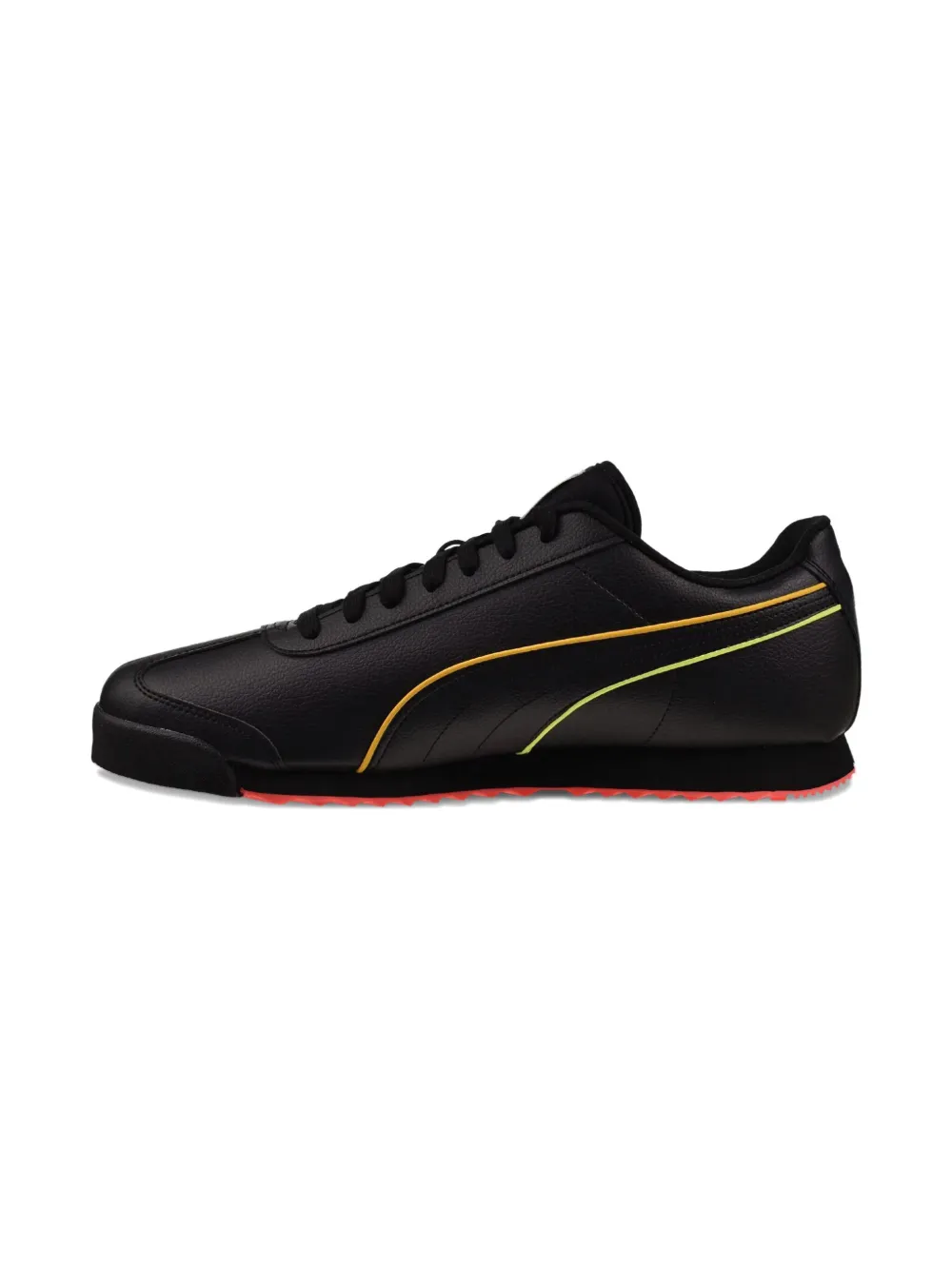 Puma Kids Roma stripe sneakers Black