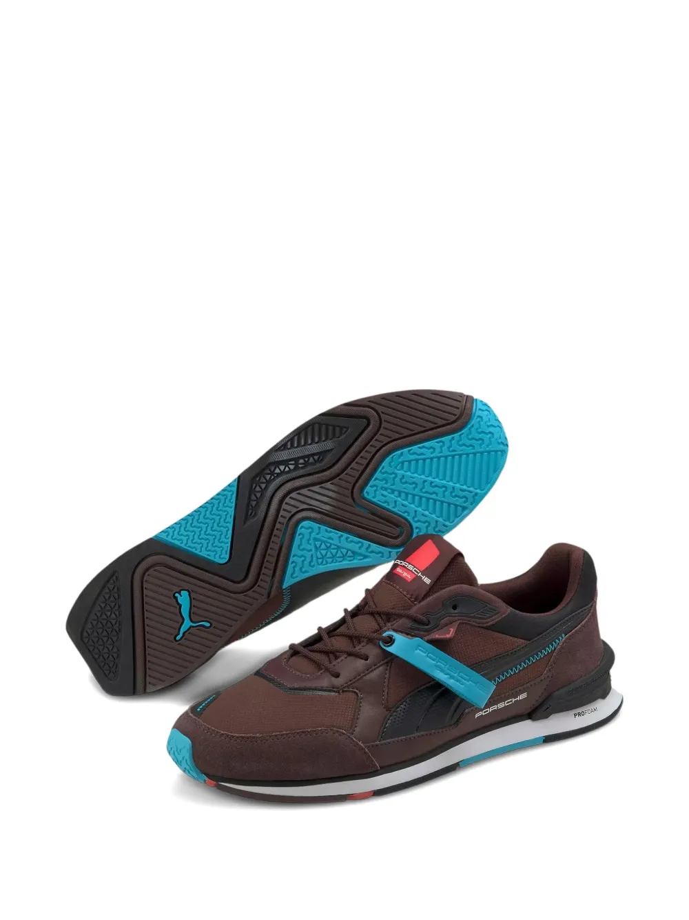 PUMA Porsche Legacy X Low Racer sneakers Brown