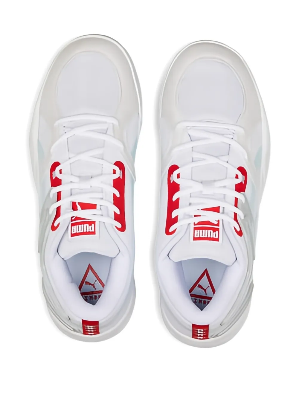 PUMA TRC Blaze Court "White Light Aqua" sneakers Wit