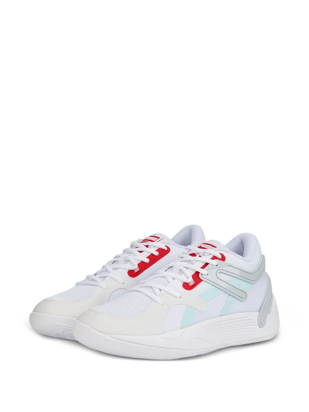 PUMA TRC Blaze Court "White Light Aqua" sneakers Wit