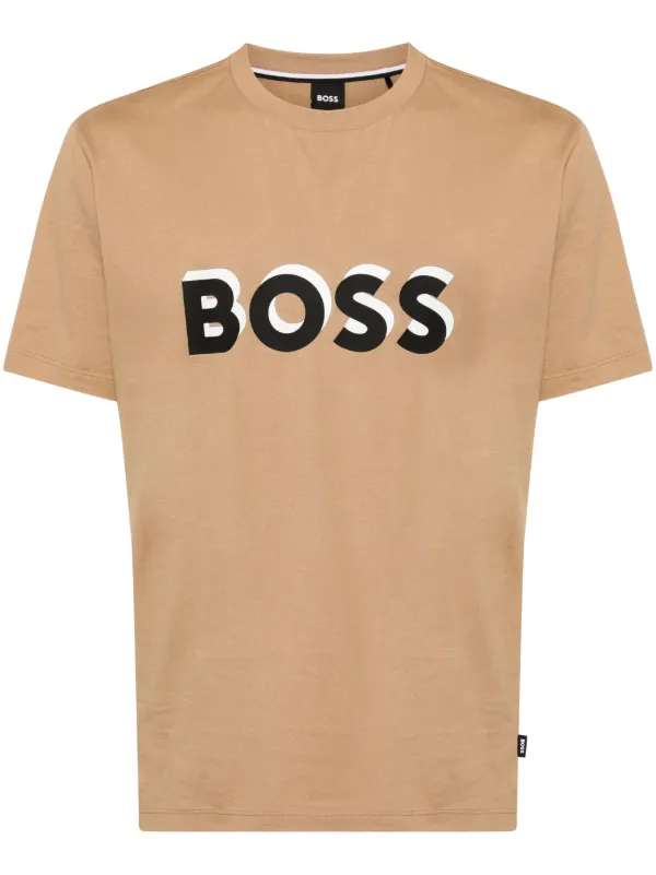 HUGO BOSS (ヒューゴボス) フロントロゴ クルーネック ニット