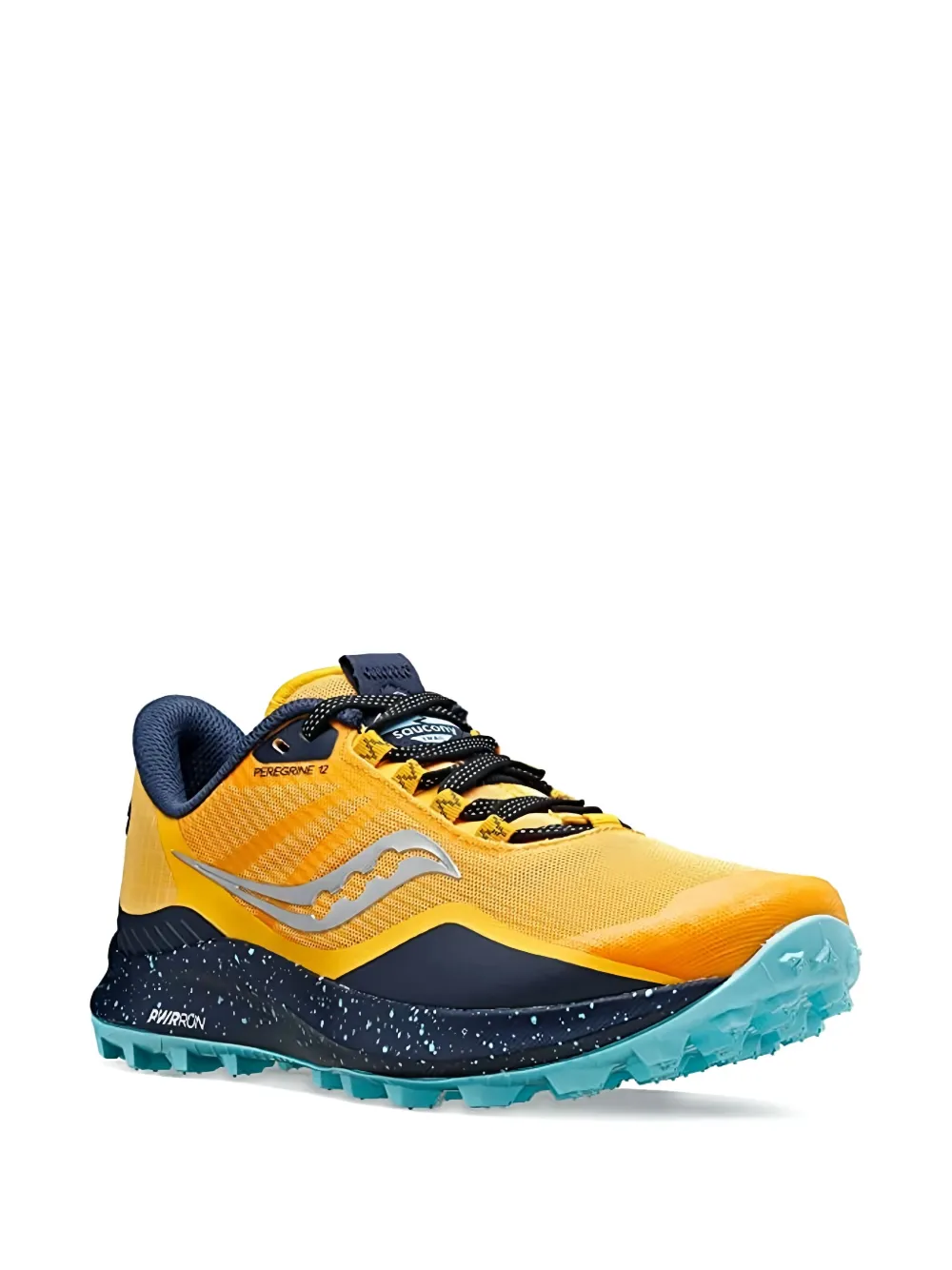 Saucony Peregrine 12 Yellow/Blue sneakers - Geel