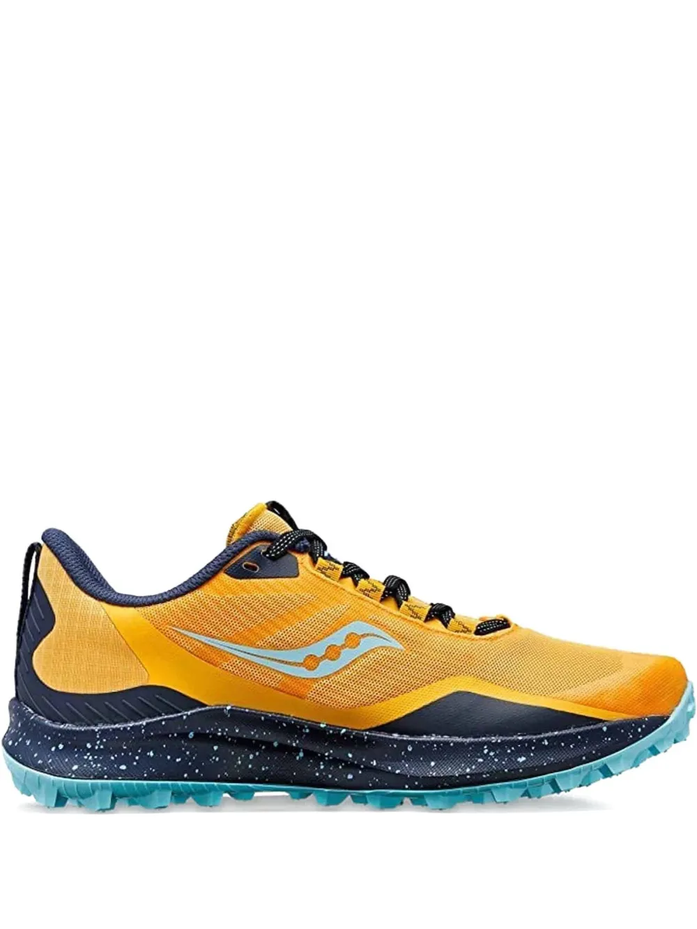 Saucony Peregrine 12 "Yellow Blue" sneakers